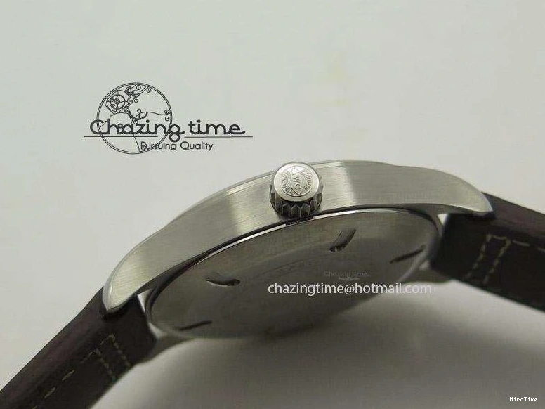 MIROTIME 0202 Mark XVII Le Petit Prince MK Maker 1:1 Best Edition SS Blue Dial On Brown Leather Strap A ComfortFit 7377